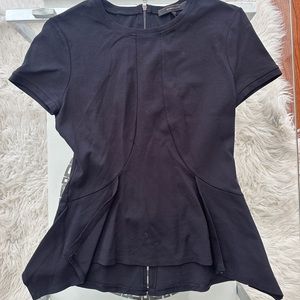 BCBG max azria peplum top